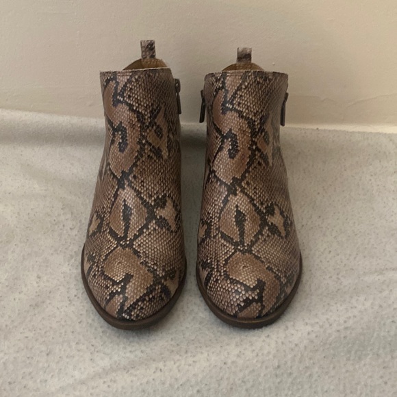 Snake Skin Lucky Brand Boots!! - Picture 1 of 6